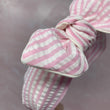 Load image into Gallery viewer, Pink & White Stripe Seersucker BellaBow