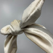 Load image into Gallery viewer, "The Amanda Woods" Ivory Velvet BellaBow