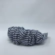Load image into Gallery viewer, Gray & White Stripe Seersucker BellaXO