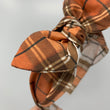 Load image into Gallery viewer, Apple Cider Plaid BellaBow