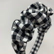 Load image into Gallery viewer, Black and White Buffalo Plaid BellaXO
