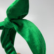Load image into Gallery viewer, Green Velvet BellaBow