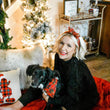 Load image into Gallery viewer, Home For The Holidays Pet Bandana