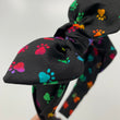 Load image into Gallery viewer, Rainbow Paw Print BellaBow