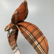 Load image into Gallery viewer, Apple Cider Plaid BellaBow