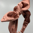 Load image into Gallery viewer, Rose Gold Velvet BellaBow