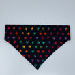 Load image into Gallery viewer, Rainbow Paw Print Pet Bandana