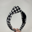 Load image into Gallery viewer, Black and White Buffalo Plaid BellaBand