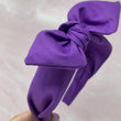 Load image into Gallery viewer, Mardi Gras Purple BellaBow
