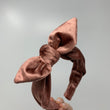 Load image into Gallery viewer, Rose Gold Velvet BellaBow