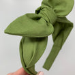 Load image into Gallery viewer, Olive Green BellaBow