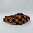 Load image into Gallery viewer, Orange & Black Buffalo Plaid BellaBand