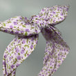 Load image into Gallery viewer, Purple Flowers BellaBow
