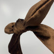Load image into Gallery viewer, "Leading Lady" Brown Velvet BellaBow