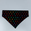 Load image into Gallery viewer, Rainbow Paw Print Pet Bandana