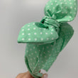Load image into Gallery viewer, Mint With White Polka Dots BellaBow