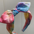 Load image into Gallery viewer, Rainbow Tie Dye Hairband