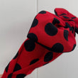 Load image into Gallery viewer, Red With Black Dots Hairband