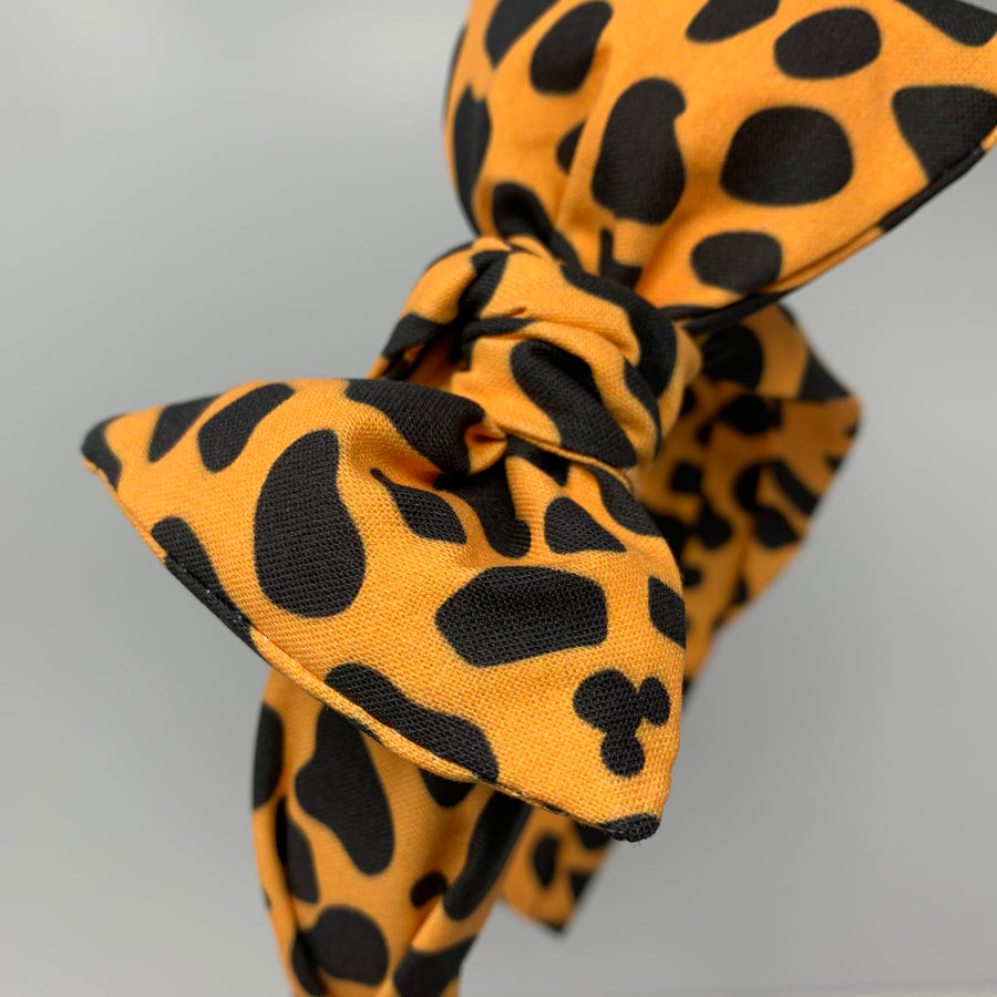 Cheetah Print BellaBow XL