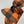 Load image into Gallery viewer, Orange &amp; Black Buffalo Plaid BellaBow XL
