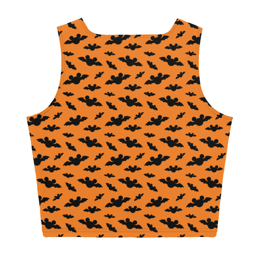 "Mickey Bats" (Orange) Crop Top
