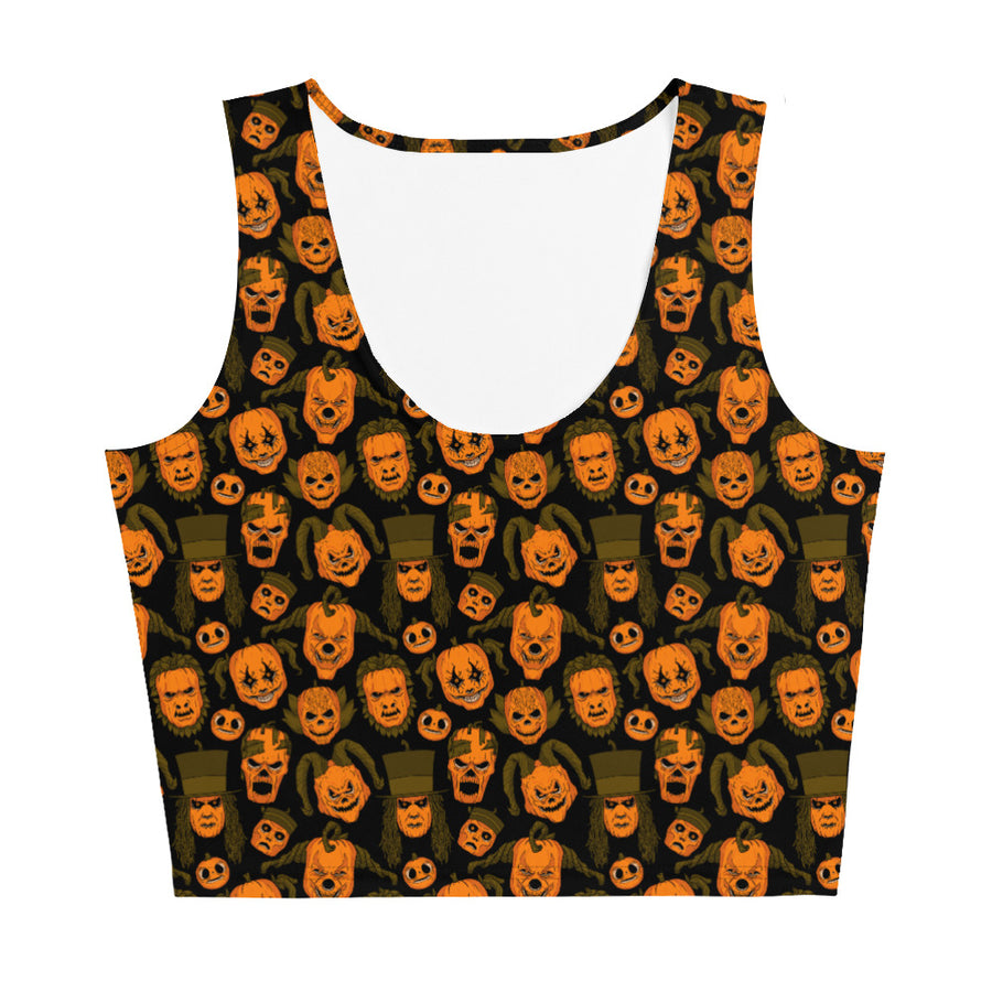 "Horror Night Icons" Crop Top