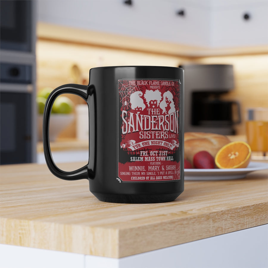 "Sanderson Sisters Live!" Coffee Mug (Black)