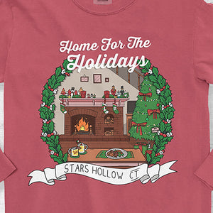 "Home For The Holidays" Long Sleeve Tee