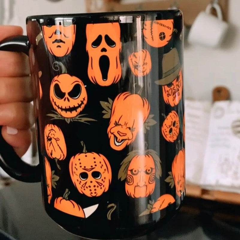 "Faces of Horror" Coffee Mug