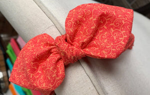 Red Paisley Hairband