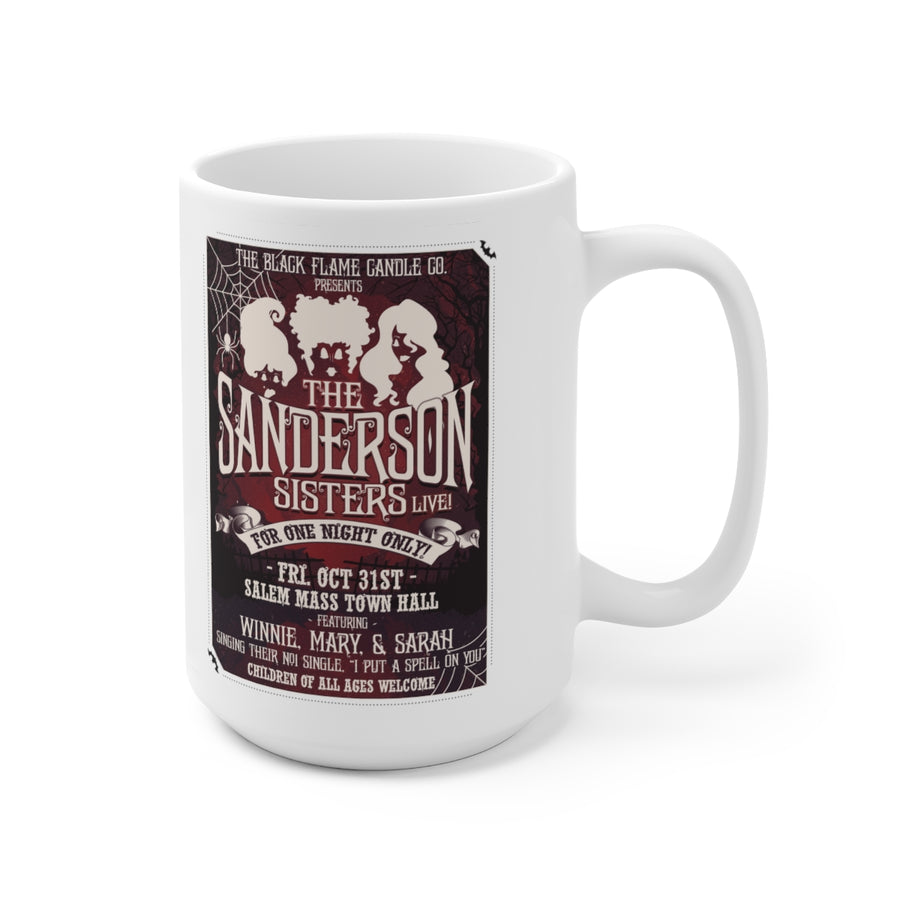 "Sanderson Sisters Live!" Coffee Mug (White)