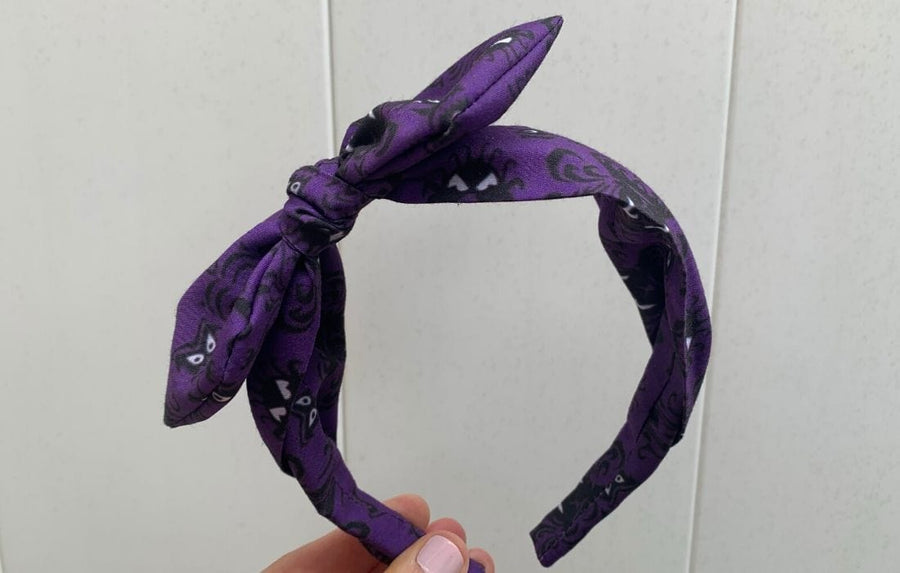 Ghost Host Hairband (Dark Purple Version)