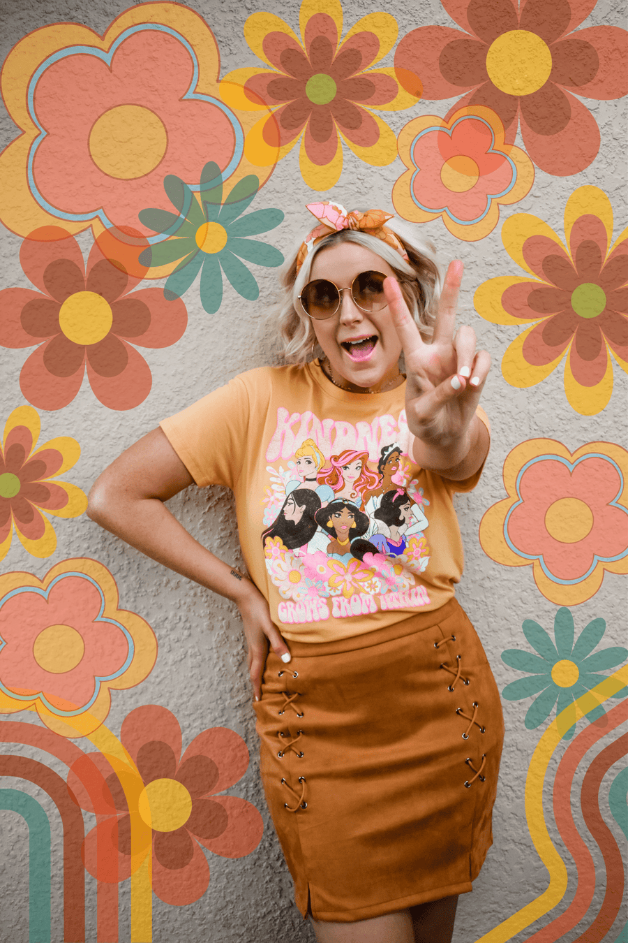 Groovy Flowers BellaBow